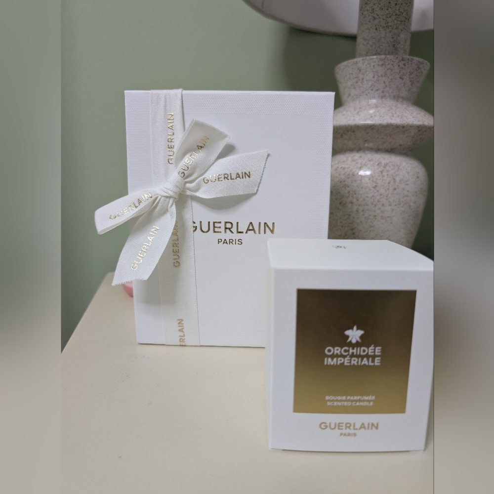 Guerlain Paris Bougie Parfumee Scented Candle Orchidee Imperiale - Picture 4 of 5